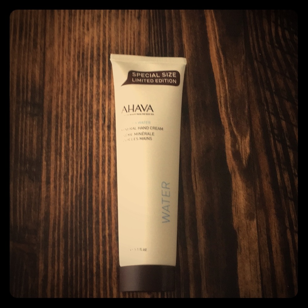 Ahava Deadsea water mineral hand cream